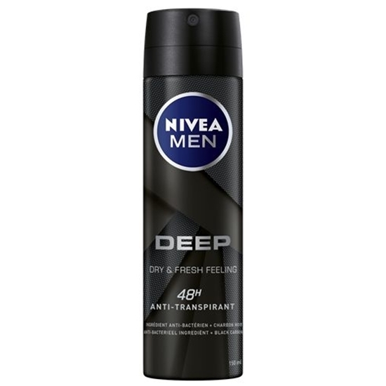 NIVEA MEN DEODORANT SPRAY DEEP 150 ML